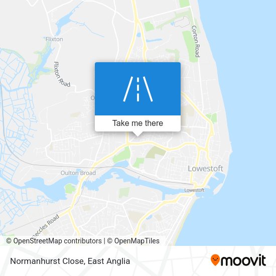 Normanhurst Close map