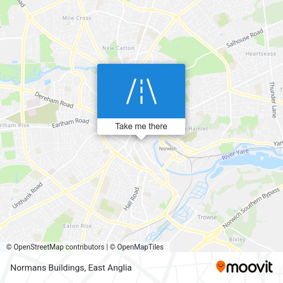 Normans Buildings map