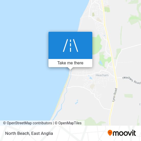 North Beach map