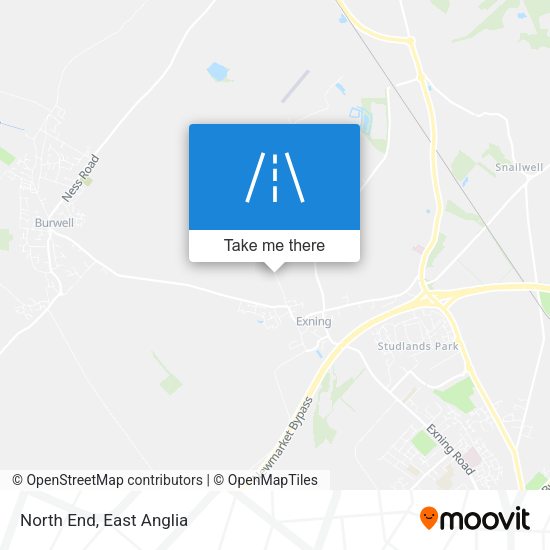 North End map