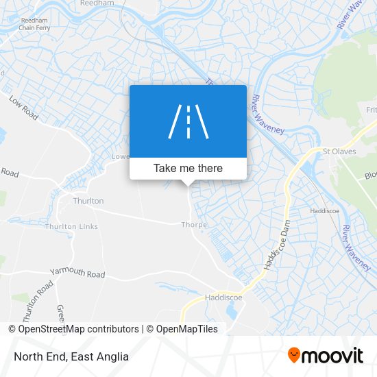 North End map