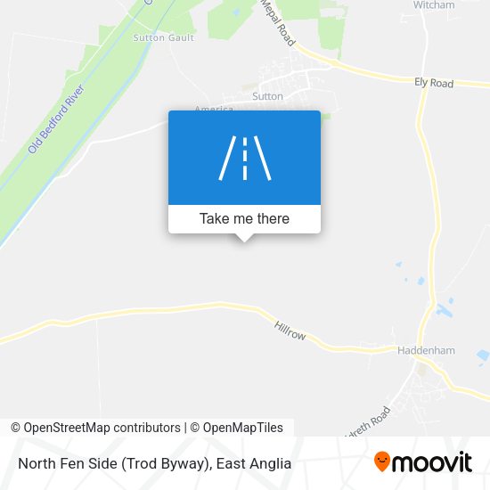 North Fen Side (Trod Byway) map