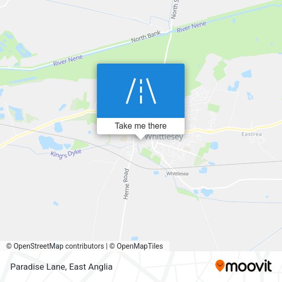 Paradise Lane map