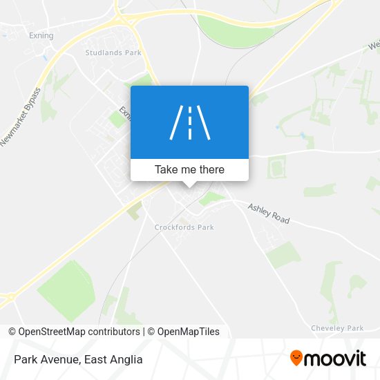 Park Avenue map
