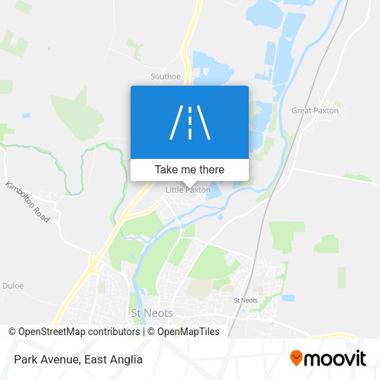 Park Avenue map