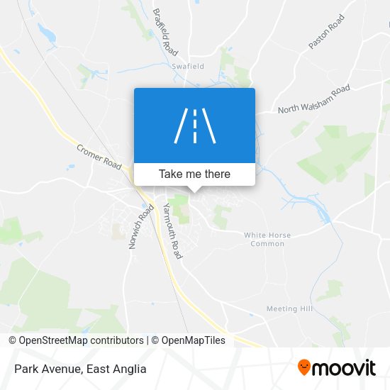 Park Avenue map