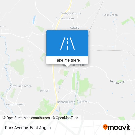 Park Avenue map