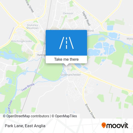 Park Lane map