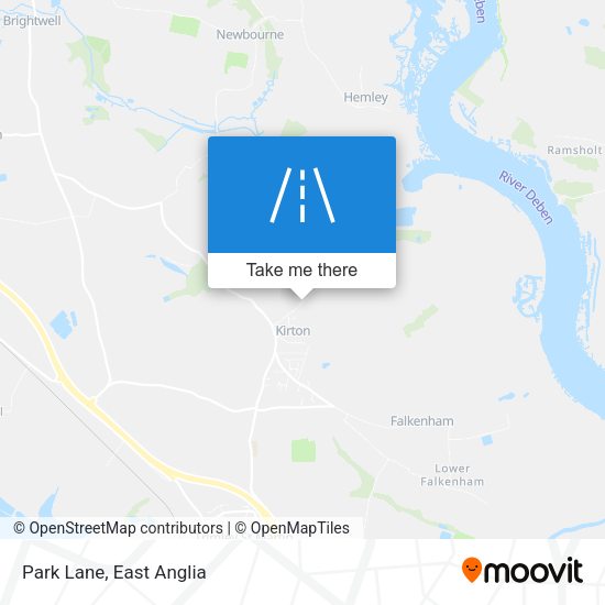 Park Lane map