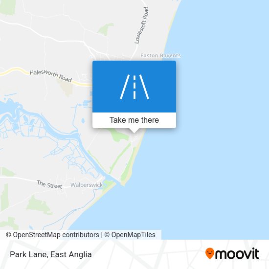 Park Lane map