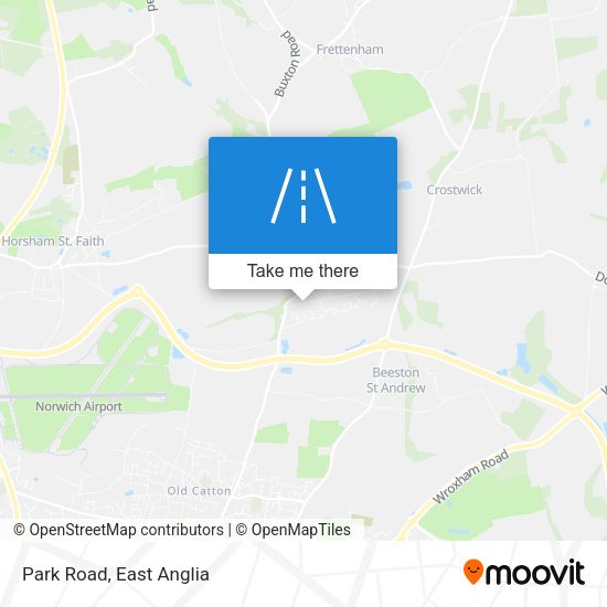 Park Road map