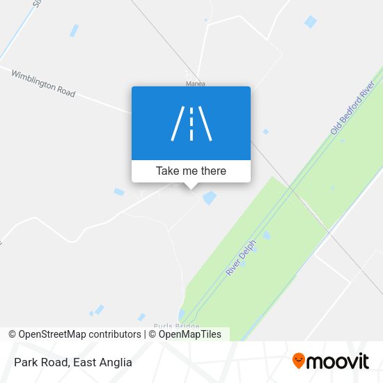 Park Road map