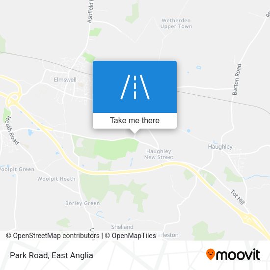 Park Road map