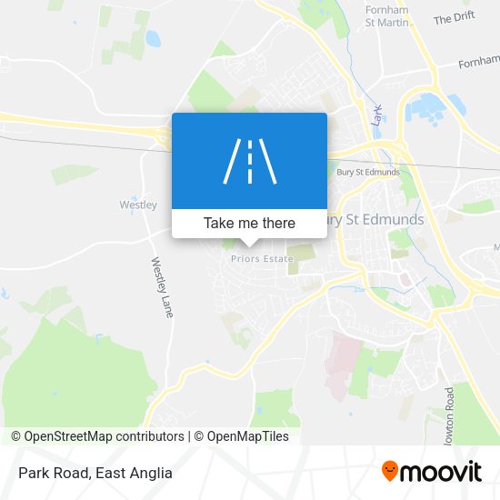 Park Road map