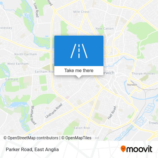 Parker Road map