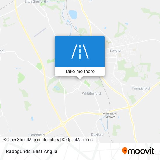 Radegunds map