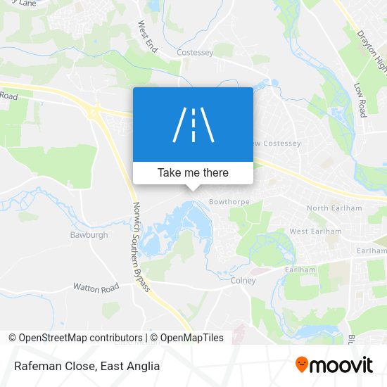 Rafeman Close map