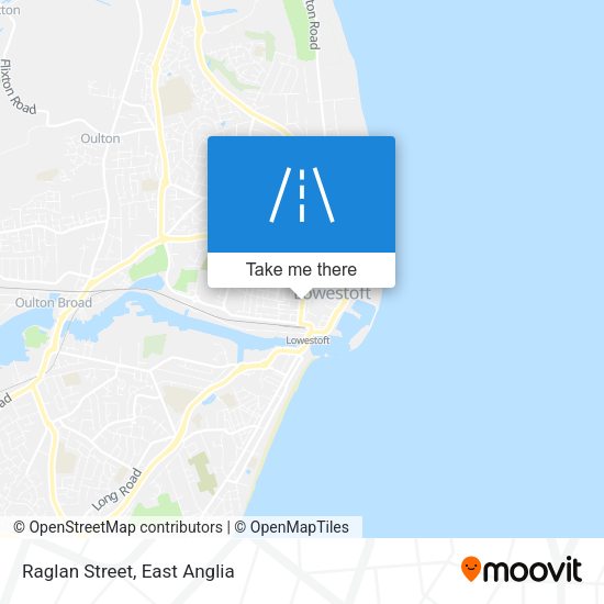 Raglan Street map