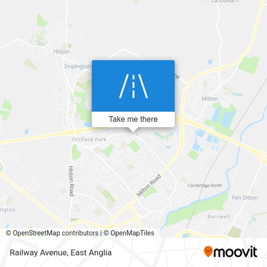 Railway Avenue map