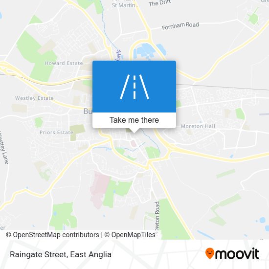 Raingate Street map
