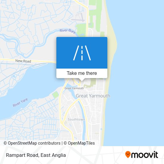 Rampart Road map