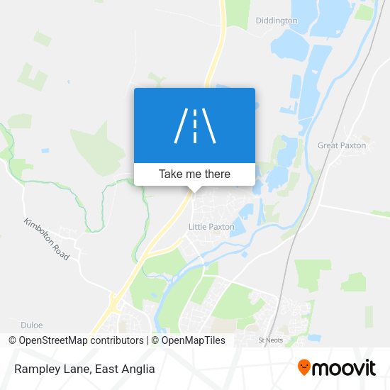 Rampley Lane map