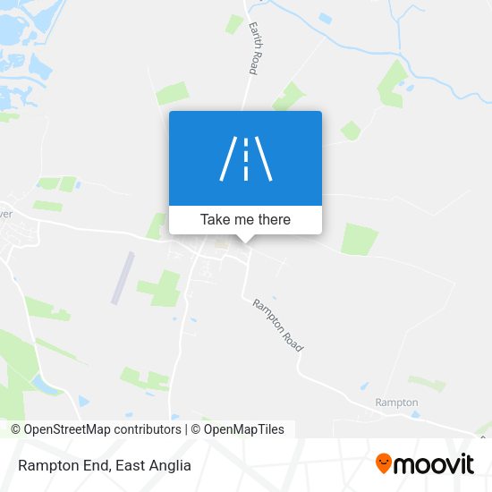 Rampton End map