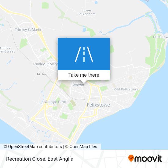 Recreation Close map