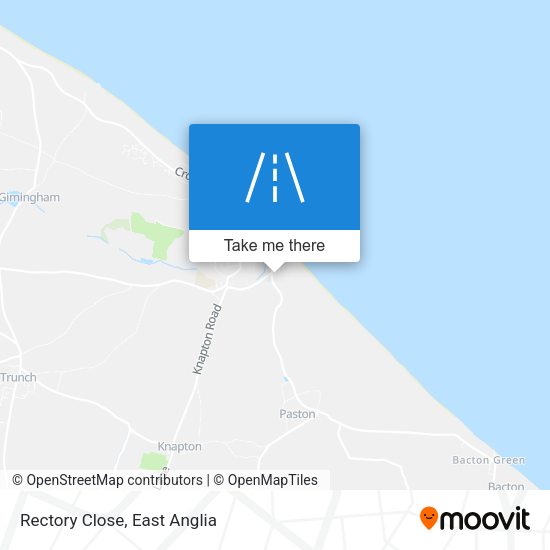Rectory Close map