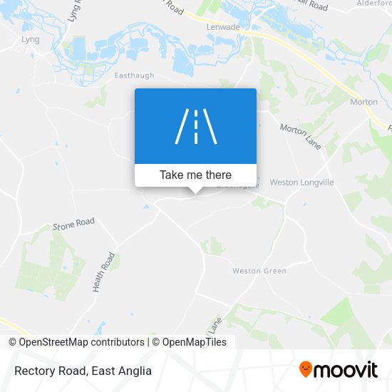 Rectory Road map