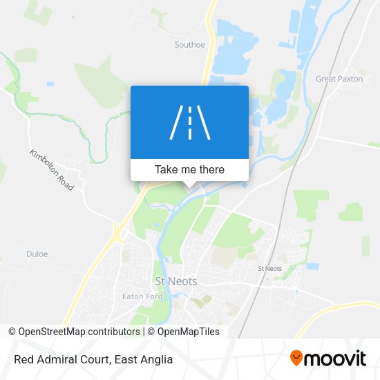 Red Admiral Court map