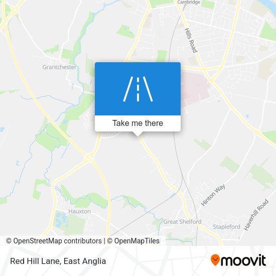 Red Hill Lane map