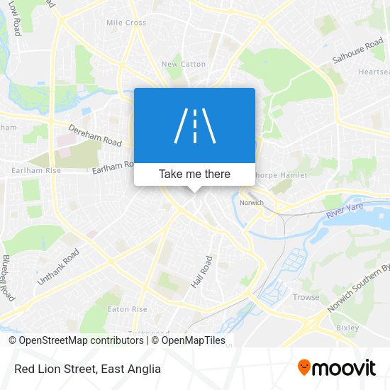 Red Lion Street map