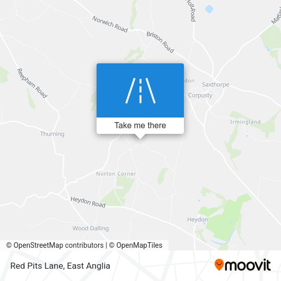 Red Pits Lane map