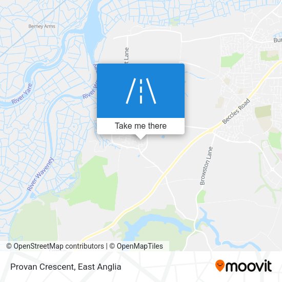 Provan Crescent map