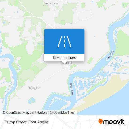 Pump Street map