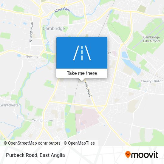 Purbeck Road map