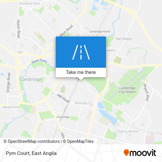 Pym Court map