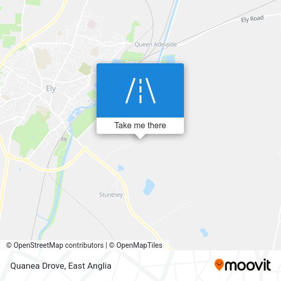 Quanea Drove map