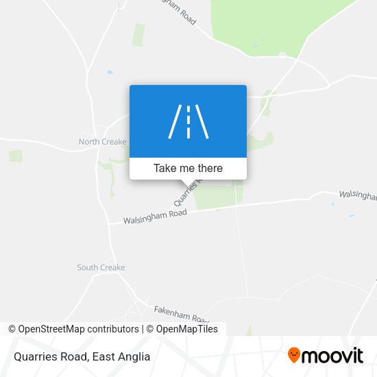 Quarries Road map