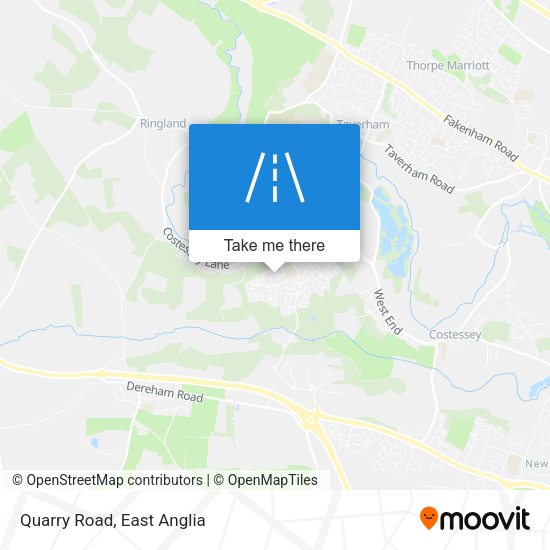 Quarry Road map