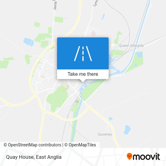Quay House map