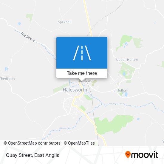 Quay Street map