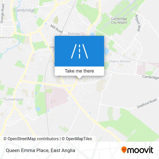 Queen Emma Place map
