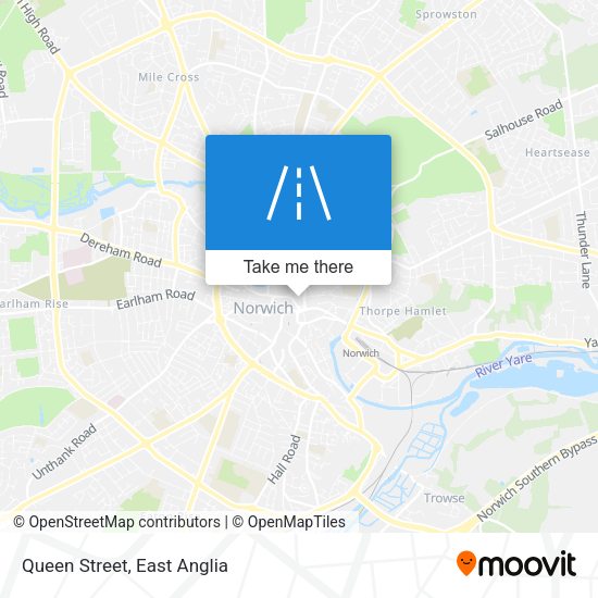 Queen Street map
