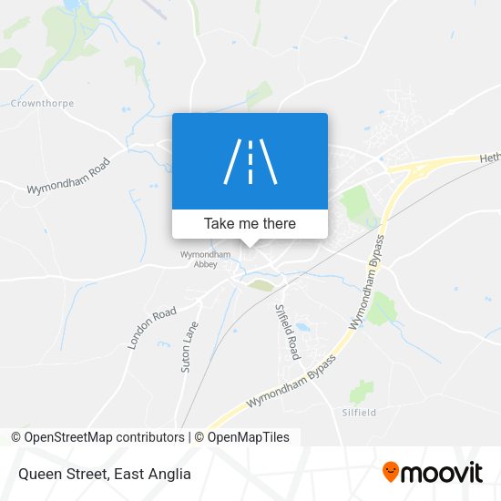 Queen Street map