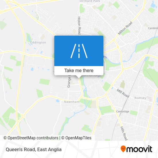 Queen's Road map