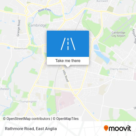 Rathmore Road map