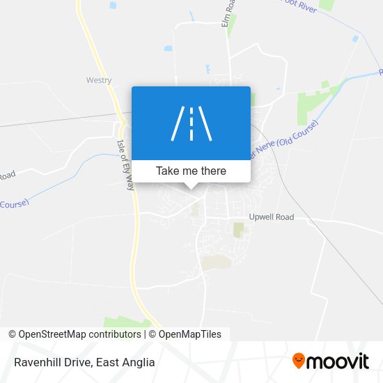 Ravenhill Drive map