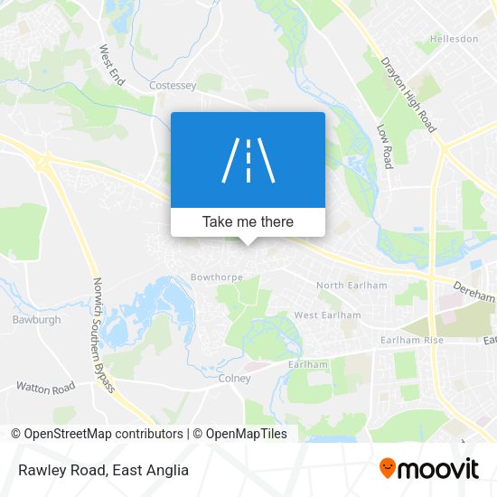 Rawley Road map